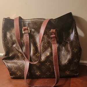 Louis Vuitton Brown Monogram Canvas Tote